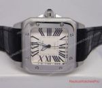 Replica Cartier Santos 100th Anniversary Watch Japan Quartz Leather watch